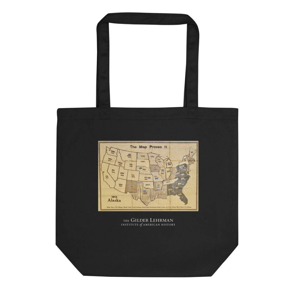 Women's Suffrage Map. ca. 1919 (tote)