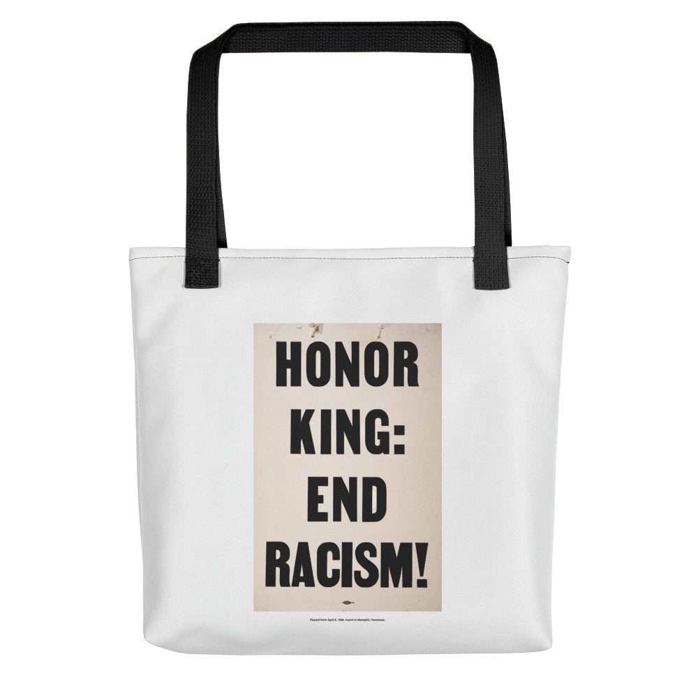 Placard from April 8. 1968. march in Memphis. Tennessee (tote)