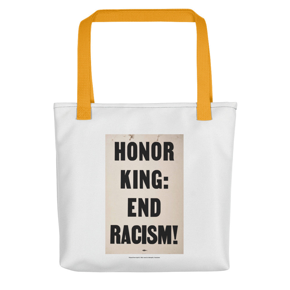 Placard from April 8. 1968. march in Memphis. Tennessee (tote)